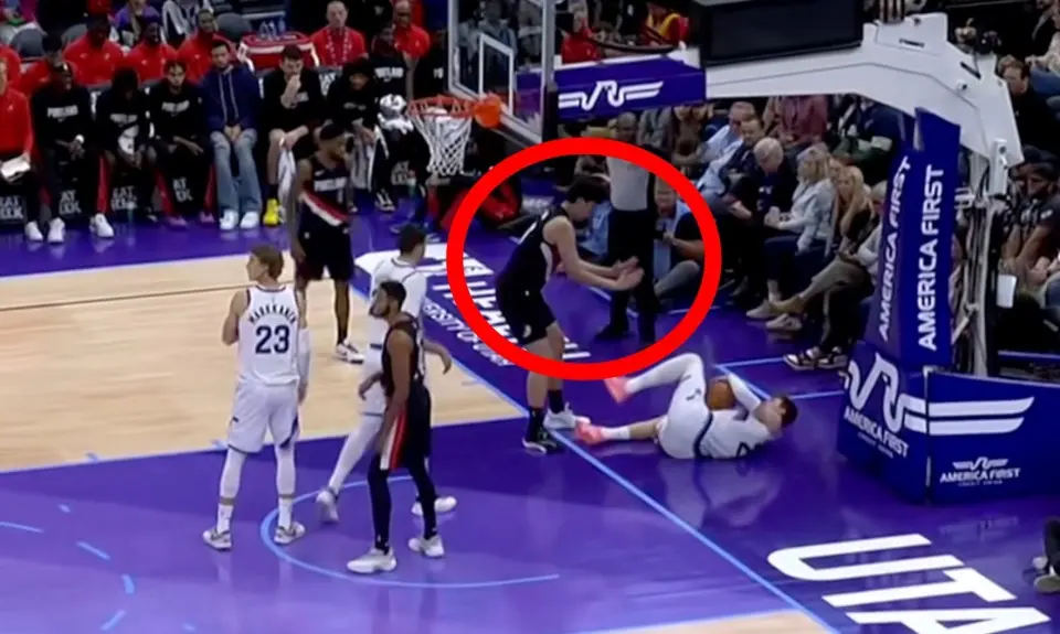 进攻篮板时, 生的一个特, 场面一度显